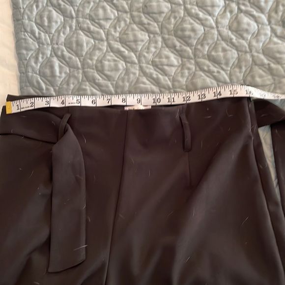 Leith black pants with tie size large - Picture 6 of 6